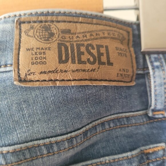 Diesel Skinzee-Xp super slim skinny jeans size W26L30 - Picture 5 of 9